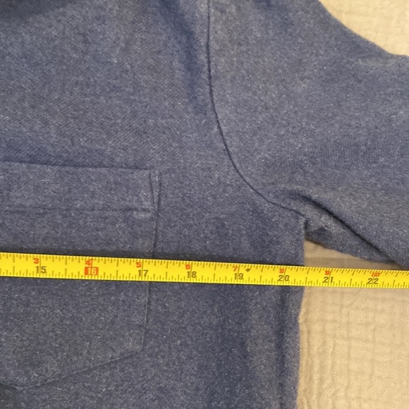 Madewell Flannel Side-Button Oversized Ex-Boyfriend Shirt. Size S . Style NC838 - Picture 11 of 12